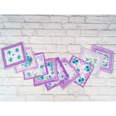 Носова хустка жіноча Shawls P83 mix