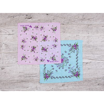 Носова хустка жіноча Shawls S012-10 mix