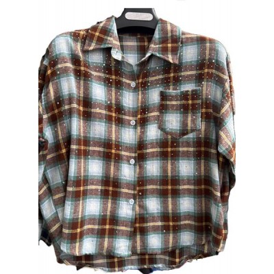 рубашки детские Major CC15 brown