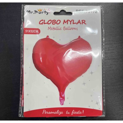 Фольговані повітряні кульки Ball REF-73172 сердце 51*52см Красный