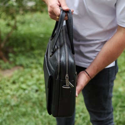 Портфель чоловічий Rekarti TD-92941 черный 39 х 29 х 10 см