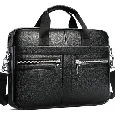Портфель мужской Rekarti N8256 черный 39 x 29 x 7 см TIDING BAG