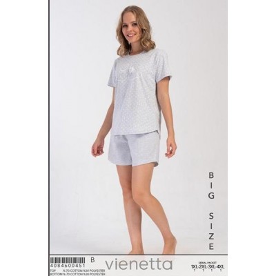 Пижама женская Trikotag T490 l.grey