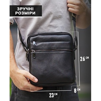 Барсетка Rekarti 711511 черный 26 х 23 х 7.5 см TIDING BAG