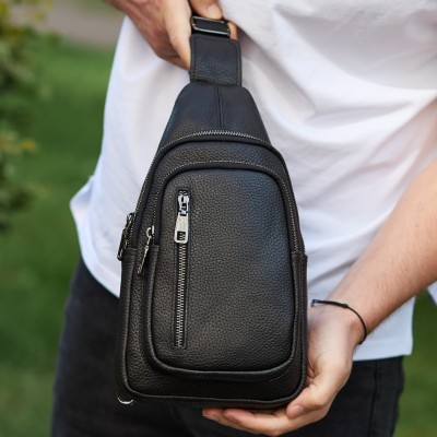 Рюкзак-слінг Rekarti 32545 черный 19 х 31 х 7 см TIDING BAG