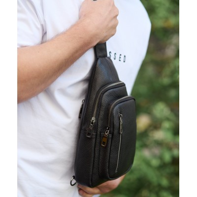 Рюкзак-слінг Rekarti 32545 черный 19 х 31 х 7 см TIDING BAG