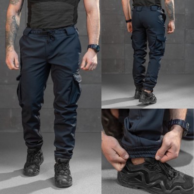 Штаны Камуфляж 161025 (178) Бандит, темно-синий XL