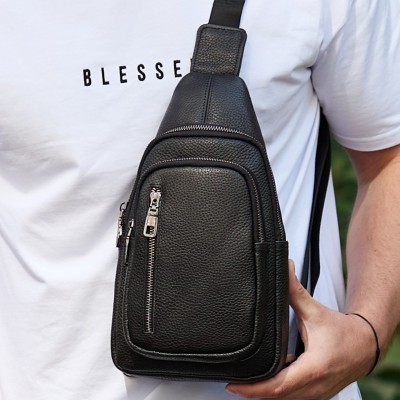 Рюкзак-слінг Rekarti 32545 черный 19 х 31 х 7 см TIDING BAG