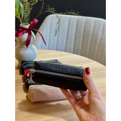 Ключница женская Rekarti 5170 Black черный 15 х 7,5 х 4 см ST Leather