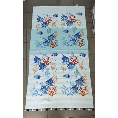 Пляжні рушники EVIN 150424 (84) Пештамаль 100*180 см