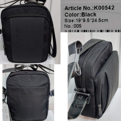 Сумка чоловіча Birds K00542 черный 19*9.5*24.5 Arctic hunter