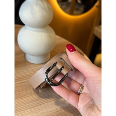 Ремень женский Rekarti 3334 бежевый 120 х 2 см