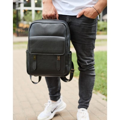 Рюкзак мужской Rekarti TD-93898 черный 40 х 30 х 17 см