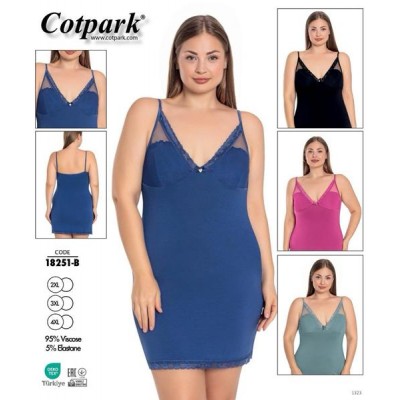 Ночнушка женская Trikotag 18251B fuchsia