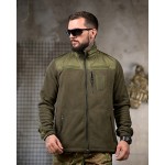 MAX 151025 (27) з водостійкіми накладками лакє, олива M