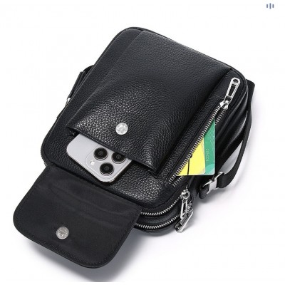 Барсетка Rekarti BX-09164 черный 19 х 7.5 х 24 см BEXHILL