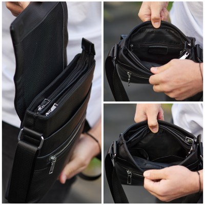 Барсетка Rekarti 80471 черный 23 х 26 х 6 см TIDING BAG