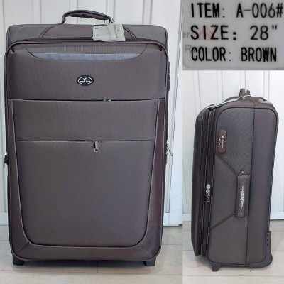 Дорожня валіза Birds A-006 коричневый 28 THREE BIRDS тройка, 2 колеса
