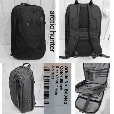 Рюкзак мужской Birds B00443 черный 46*30*14 Arctic hunter