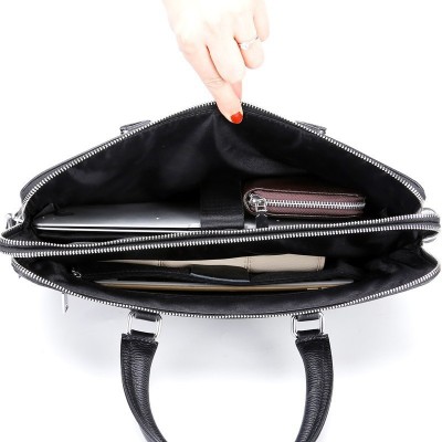 Портфель мужской Rekarti 30987 черный 38 x 28 x 6 см TIDING BAG