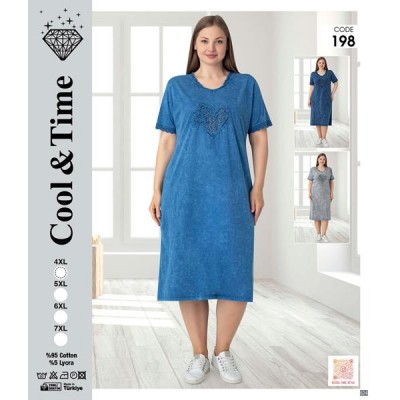 Плаття жіноче Alberk 198 blue