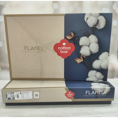 Постільна білизна євро EVIN 241125 (68) FLANEL 200*220 см