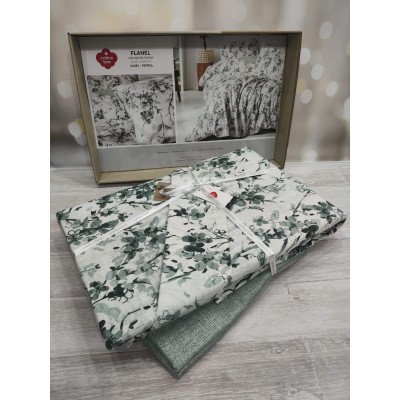 Постільна білизна євро EVIN 241125 (68) FLANEL 200*220 см