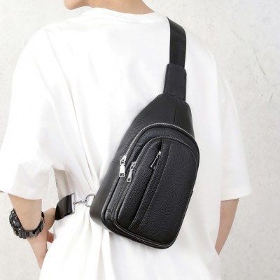 Рюкзак-слинг Rekarti 83228 черный 18 х 32 х 7 см TIDING BAG