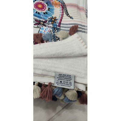 Пляжні рушники EVIN 150424 (77) Пештамаль 100*180 см