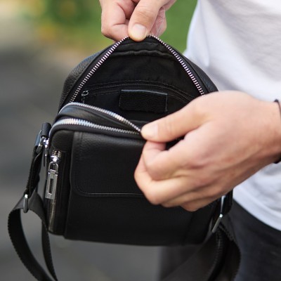 Барсетка Rekarti M61693 черный 21 х 25 х 6 см TIDING BAG