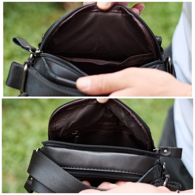 Барсетка Rekarti TD-13457 черный 24 х 18 х 8 см