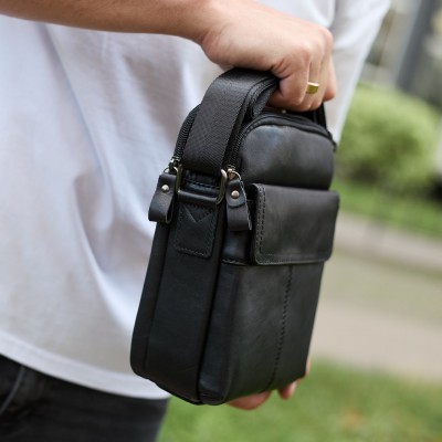 Барсетка Rekarti TD-13457 черный 24 х 18 х 8 см