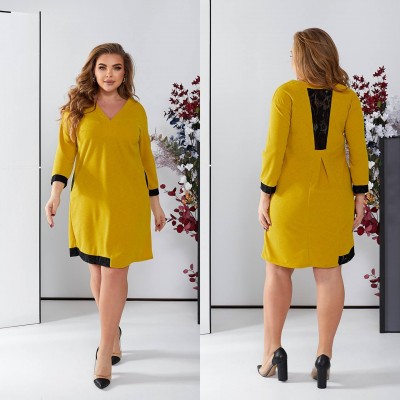 Платье женское Batal 777 желтый 52