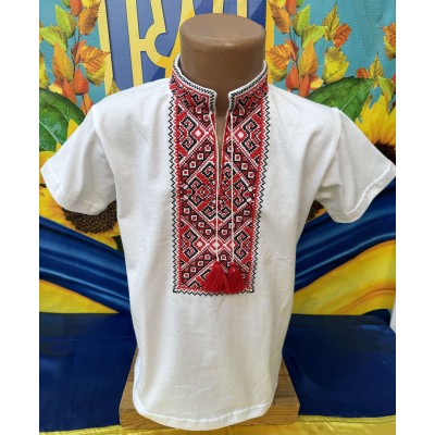 Вишиванка дитяча Вышиванки 100824 (8) 6-12 белый