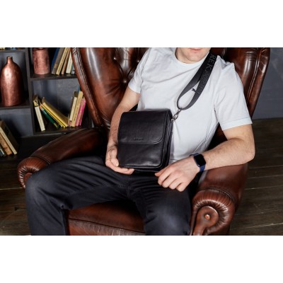 Барсетка Rekarti TD-20033 черный 24 х 20 х 6 см TIDING BAG