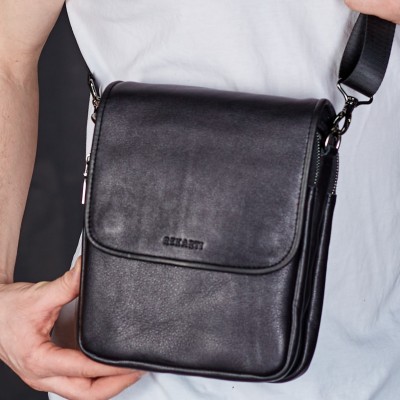 Барсетка Rekarti TD-20033 черный 24 х 20 х 6 см TIDING BAG