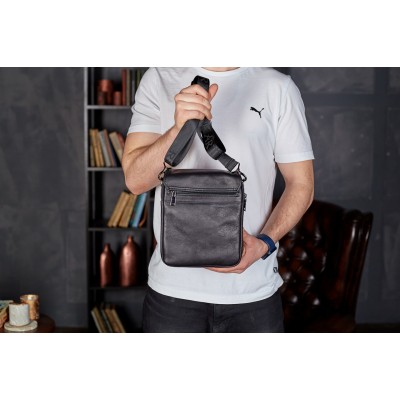 Барсетка Rekarti TD-20033 черный 24 х 20 х 6 см TIDING BAG