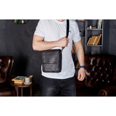 Барсетка Rekarti TD-20033 черный 24 х 20 х 6 см TIDING BAG