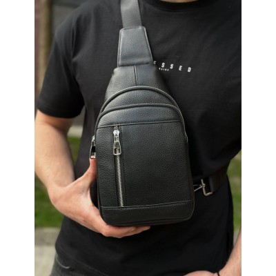 Рюкзак-слінг Rekarti 7862 черный 18 х 32 х 6 см TIDING BAG