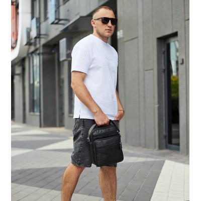 Барсетка Rekarti Bx-56402 черный 23 х 9 х 27 см BEXHILL