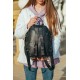 Рюкзак женский Rekarti 73590 черный 33х27х10 см TIDING BAG