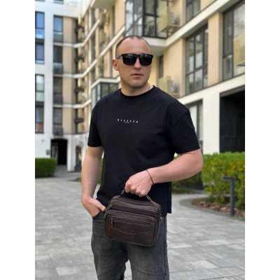 Барсетка Rekarti 61881B коричневый 25 х 19 х 6.5 см BEXHILL