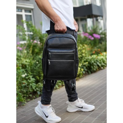 Рюкзак мужской Rekarti TD-81074 черный 41 х 30 х 17 см