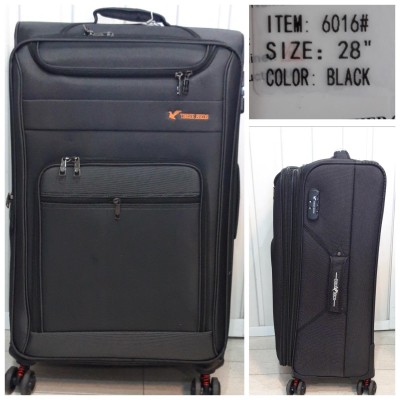 Дорожня валіза Birds 6016 черный 28 THREE BIRDS тройка, 4 колеса