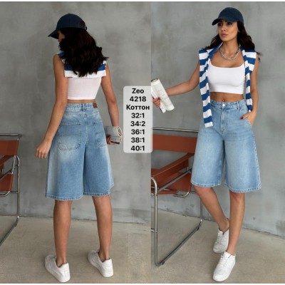 Бриджі жіночі Basic 4218 l.blue