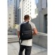Рюкзак мужской Rekarti 20334 черный 30х41х12 см TIDING BAG
