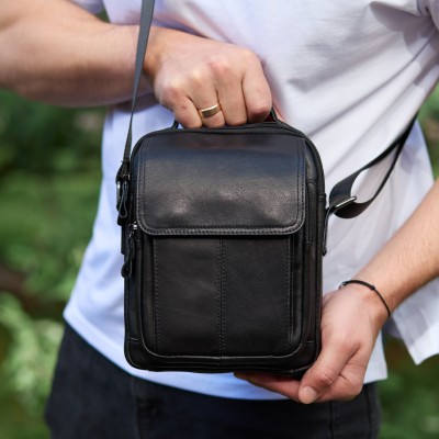 Барсетка Rekarti TD-55467 черный 19 х 24 х 8 см TIDING BAG