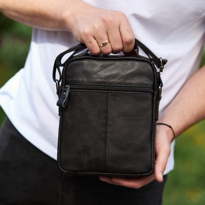 Барсетка Rekarti TD-55467 черный 19 х 24 х 8 см TIDING BAG