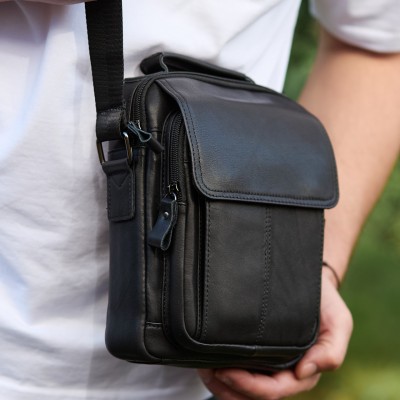 Барсетка Rekarti TD-55467 черный 19 х 24 х 8 см TIDING BAG