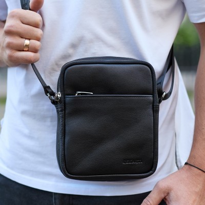 Барсетка Rekarti TD-26823 черный 20 х 16 х 6 см